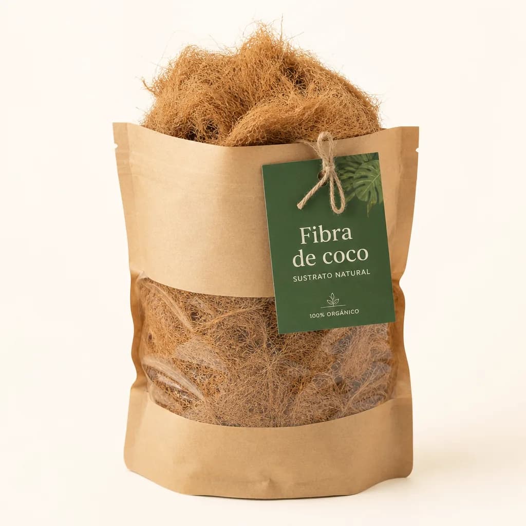 Fibra de coco 5L — Casa Selva vivero Uruguay